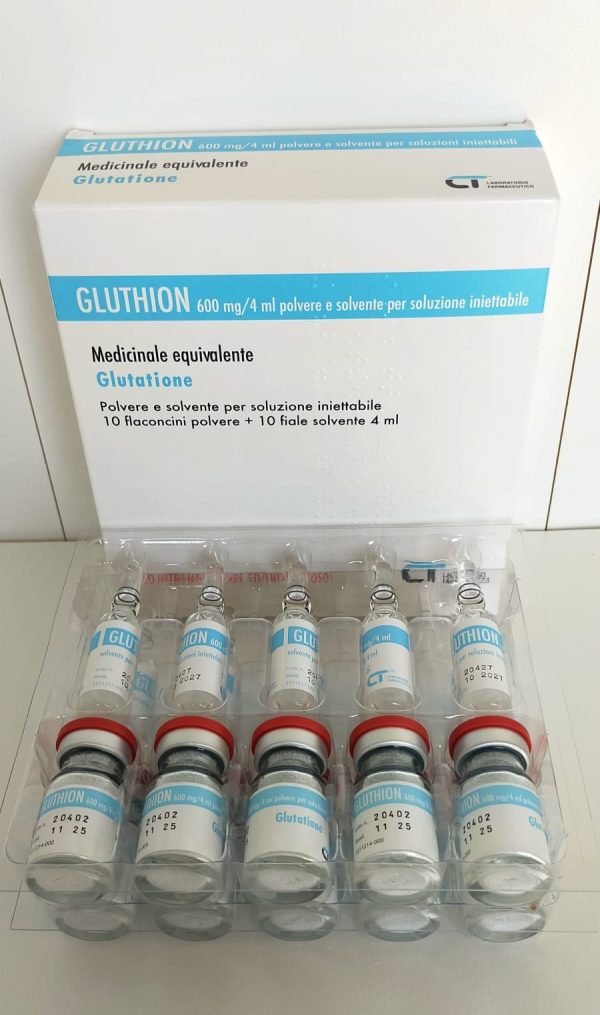 GLUTHIONE GLUTATHIONE 600MG/4ML - GoFillersGLUTHIONE GLUTATHIONE 600MG/4ML